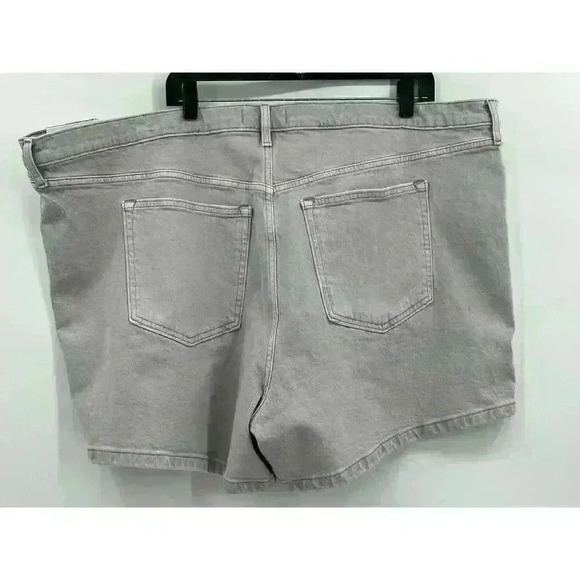 Abercrombie & Fitch High Rise The Dad Short In Gray Women's Size 37 - Picture 4 of 4